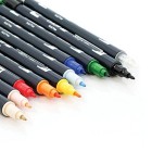 Materiais Belas Artes - Marcador Dual Brush Tombow, Set de 10 Cores Manga Shonen | totenart.com