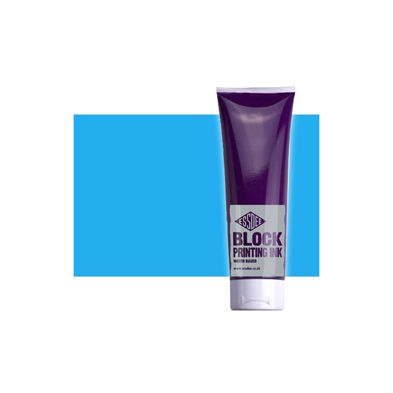 Materiais Belas Artes - Tinta Linogravura Turquesa Essdee, tubo de 300 ml. | totenart.com