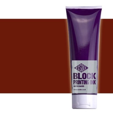 Materiais Belas Artes - Tinta Linogravura SienaTostada Essdee, tubo de 300 ml. | totenart.com