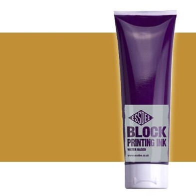 Materiais Belas Artes - Tinta Linogravura Ocre Amarelo Essdee, tubo de 300 ml. | totenart.com