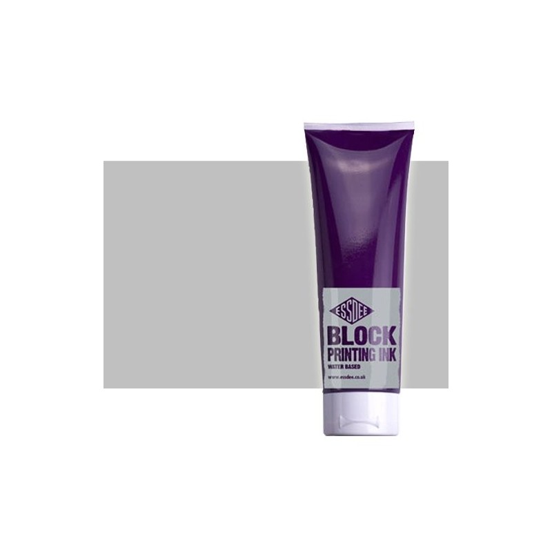 Materiais Belas Artes - Tinta Metálico Linogravura Prata Essdee, tubo de 300 ml. | totenart.com