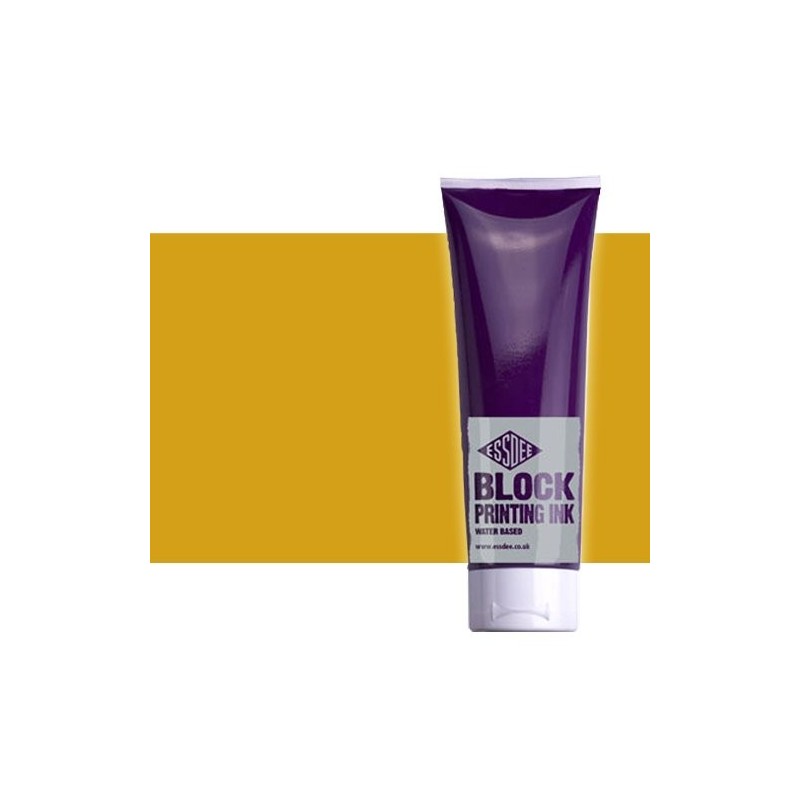 Materiais Belas Artes - Tinta Metálico Linogravura Ouro Essdee, tubo de 300 ml. | totenart.com