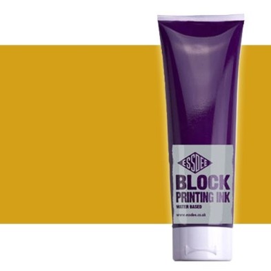 Materiais Belas Artes - Tinta Metálico Linogravura Ouro Essdee, tubo de 300 ml. | totenart.com