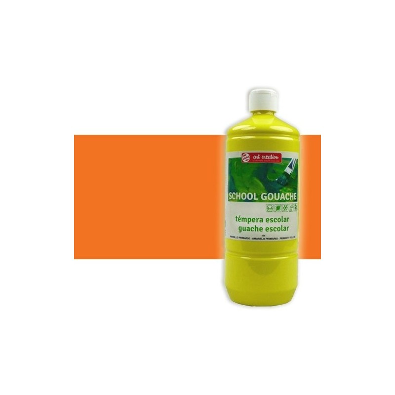 Materiais Belas Artes - Tempera Laranja Art Creation Talens, 1000 ml. | totenart.com