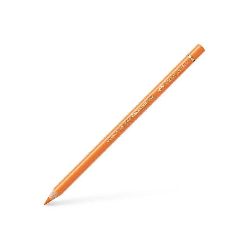 Materiais Belas Artes - Lapis polychrome Faber Castell \nLaranja de cádmio 111 | totenart.com
