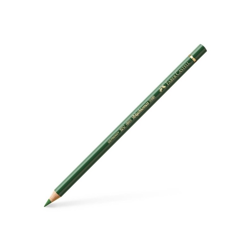 Materiais Belas Artes - Lapis polychrome Faber Castell \n verde oliva permanente 167 | totenart.com