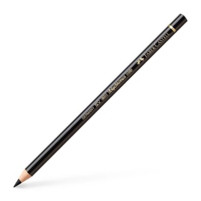 Materiais Belas Artes - Lapis polychromo Faber Castell preto 199 | totenart.com