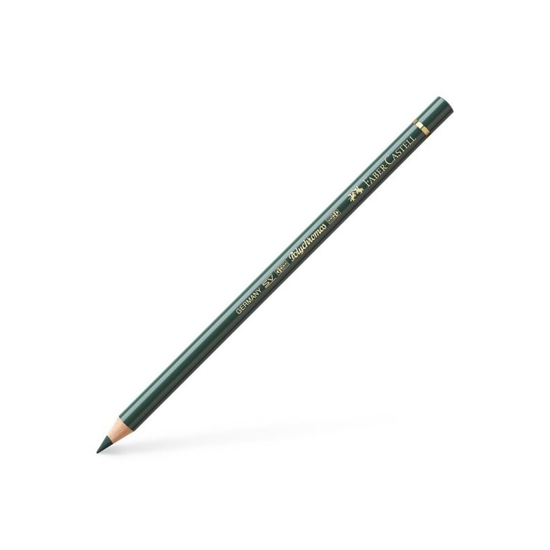 Materiais Belas Artes - Lapis polychrome Faber Castell \n junípero verde 165 | totenart.com