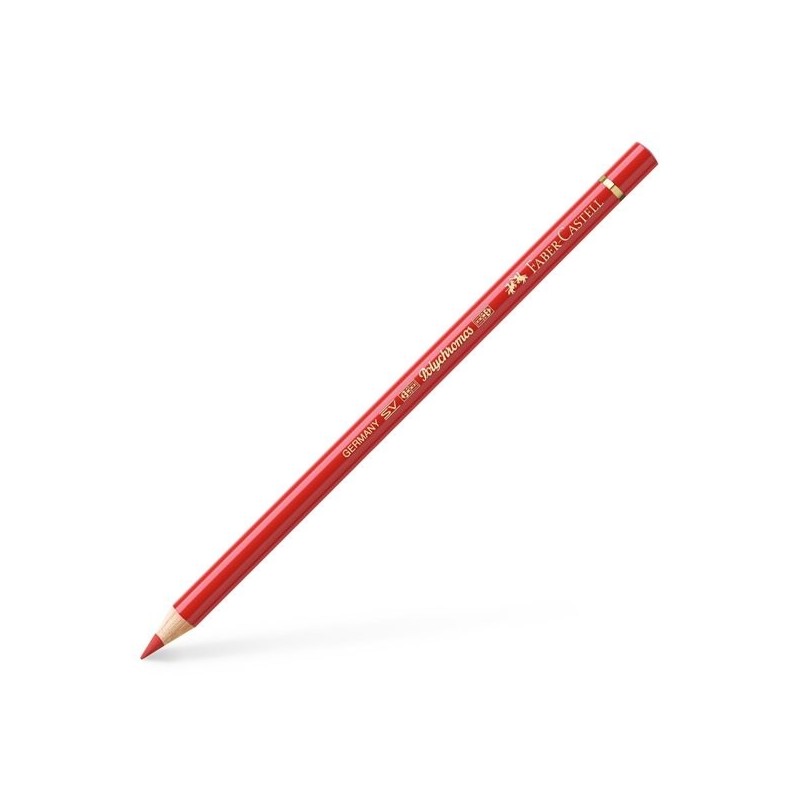Materiais Belas Artes - Lapis polychrome Faber Castell \nvermelho escarlate 118 | totenart.com