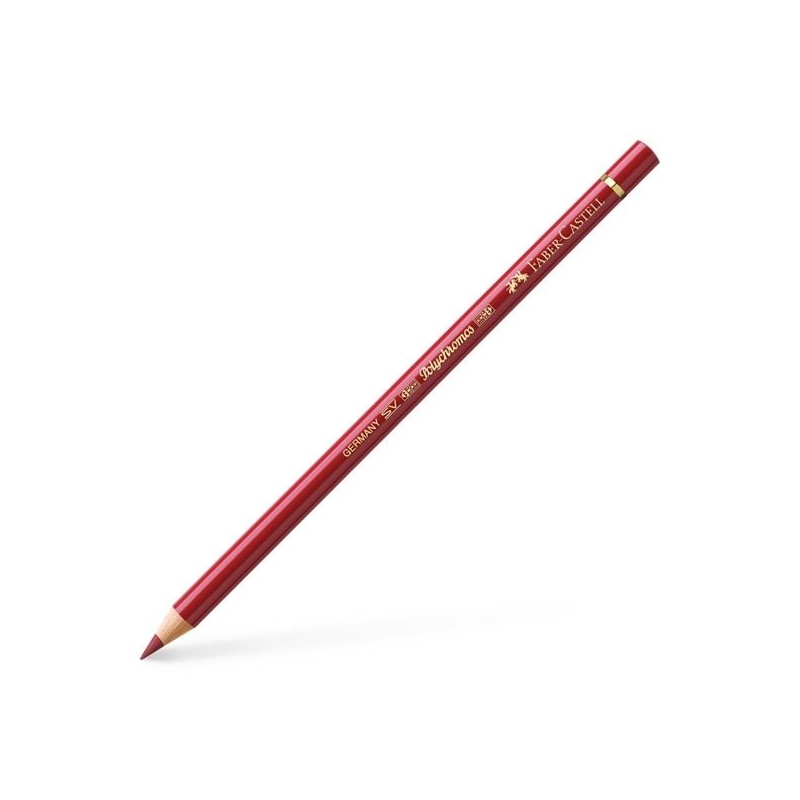 Materiais Belas Artes - Lapis polychromo Faber Castell vermelho intenso 223 | totenart.com