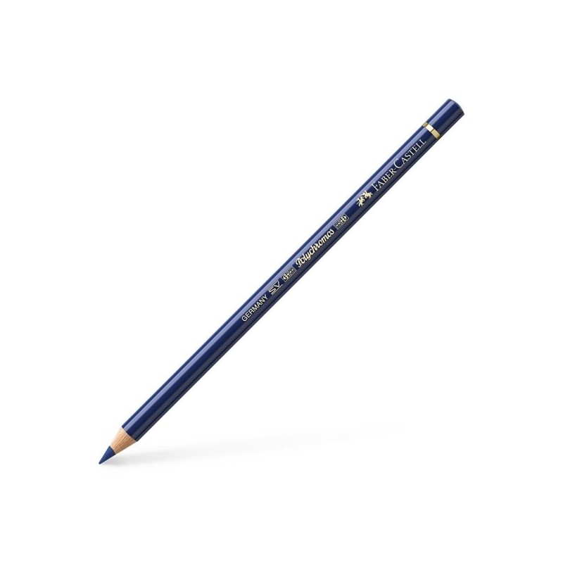 Materiais Belas Artes - Lapis polychrome Faber Castell azul de idanteno 247 | totenart.com
