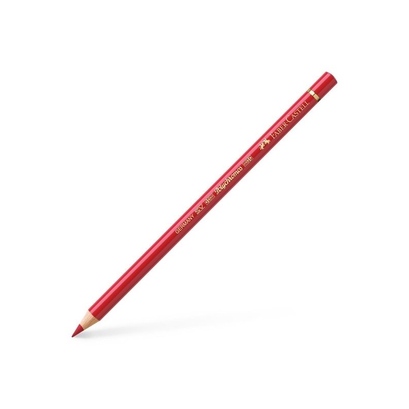 Materiais Belas Artes - Lapis polychromo Faber Castell vermelho intenso 223 | totenart.com