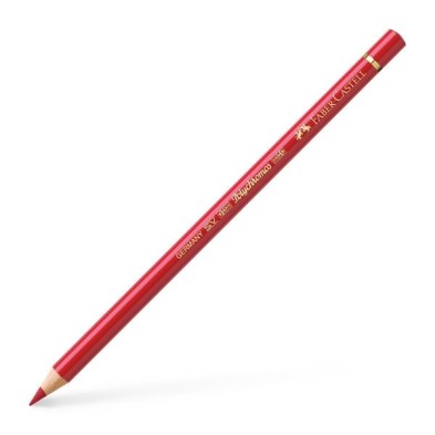 Materiais Belas Artes - Lapis polychromo Faber Castell vermelho intenso 223 | totenart.com
