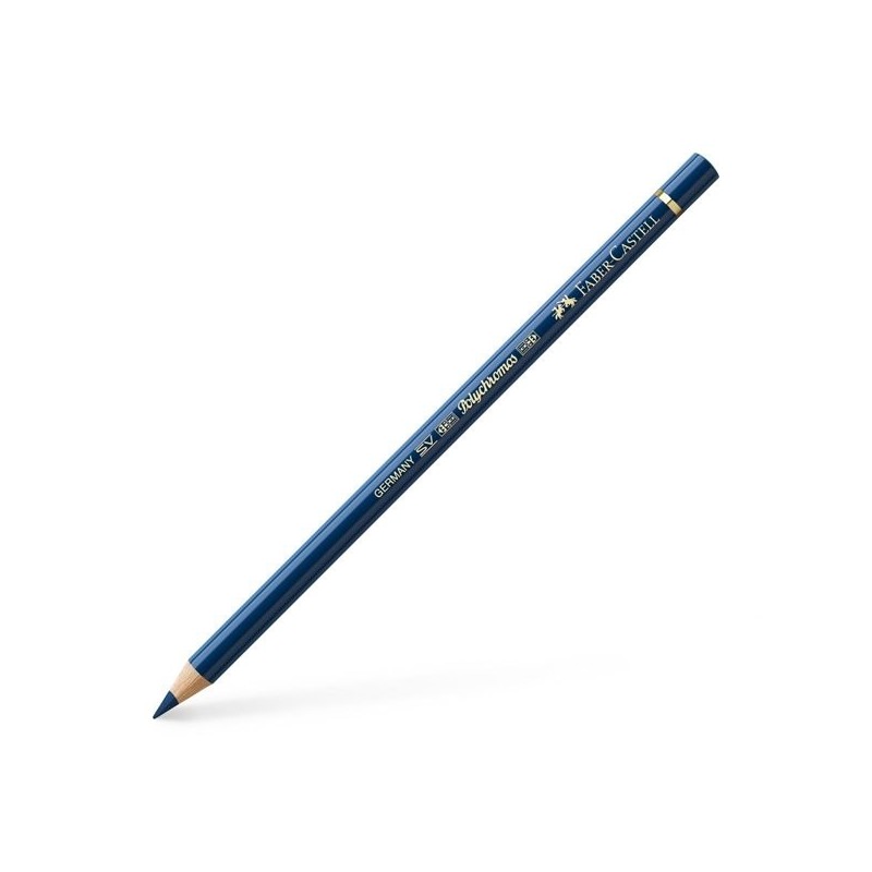 Materiais Belas Artes - Lapis polychrome Faber Castell \nAzul da Prússia 246 | totenart.com