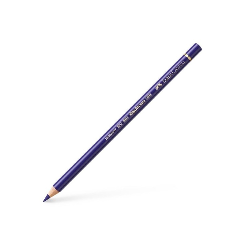 Materiais Belas Artes - Lapis polychrome Faber Castell azul marinho 141 | totenart.com