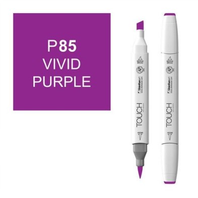 Materiais Belas Artes - Marcador alcohol TOUCH TWIN Vivid Purple n. P85 | totenart.com