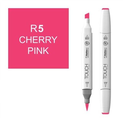 Materiais Belas Artes - Marcador alcohol TOUCH TWIN Cherry Pink, n. R5 | totenart.com