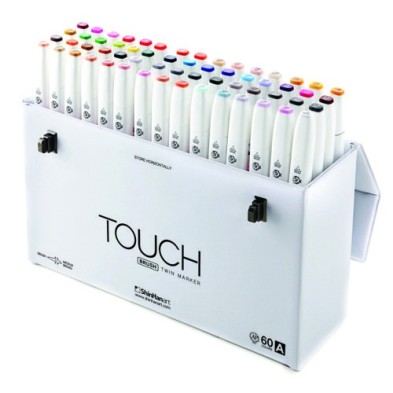 Materiais Belas Artes - TOUCH TWIN 60 brush marker set A | totenart.com