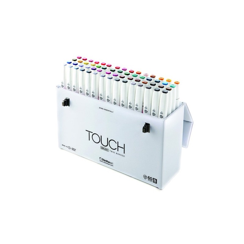 Materiais Belas Artes - TOUCH TWIN 60 brush marker set B | totenart.com