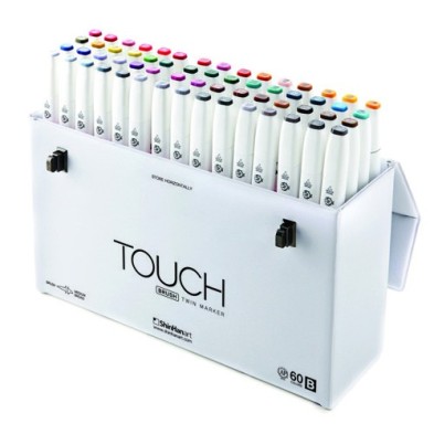 Materiais Belas Artes - TOUCH TWIN 60 brush marker set B | totenart.com
