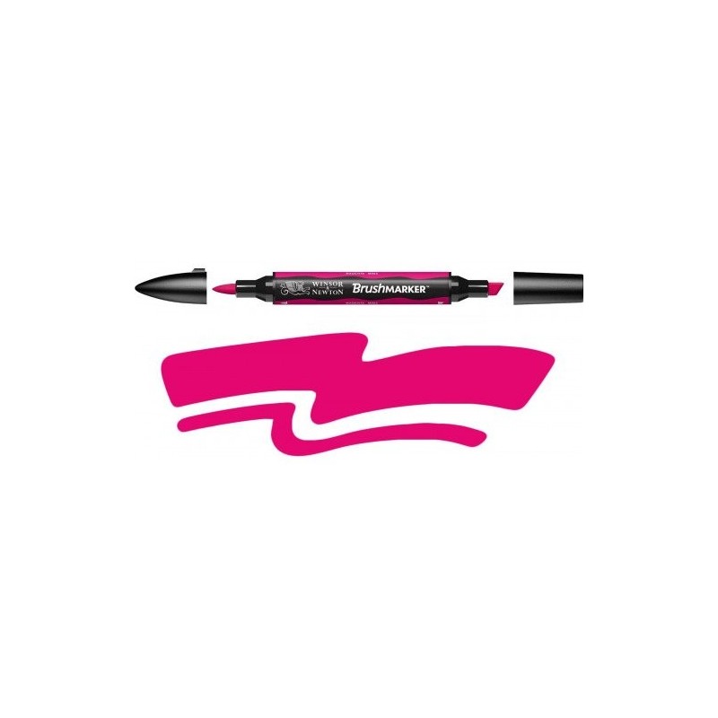 Materiais Belas Artes - Marcador Brushmarker Magenta (M865)  Winsor & Newton | totenart.com