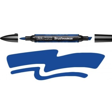 Materiais Belas Artes - Marcador Brushmarker Royal Blue (V264) Winsor & Newton | totenart.com
