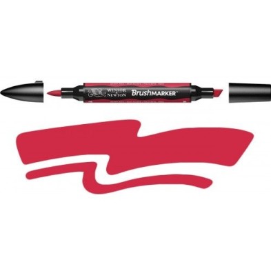 Materiais Belas Artes - Marcador Brushmarker Berry Red (R665) Winsor & Newton | totenart.com