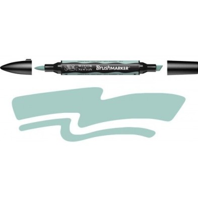 Materiais Belas Artes - Marcador Brushmarker Pebble Blue (C217) Winsor & Newton | totenart.com