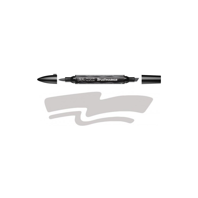 Materiais Belas Artes - Marcador Brushmarker Cool Grey 4 (CG4) Winsor & Newton | totenart.com
