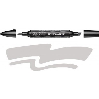 Materiais Belas Artes - Marcador Brushmarker Cool Grey 4 (CG4) Winsor & Newton | totenart.com