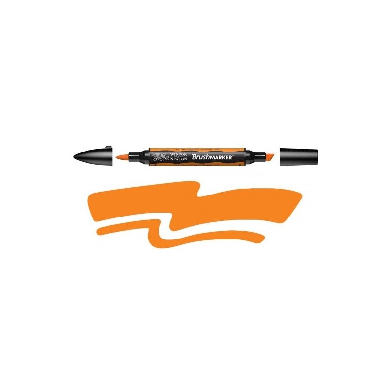 Materiais Belas Artes - Marcador Brushmarker Pumpkin (O467) Winsor & Newton | totenart.com