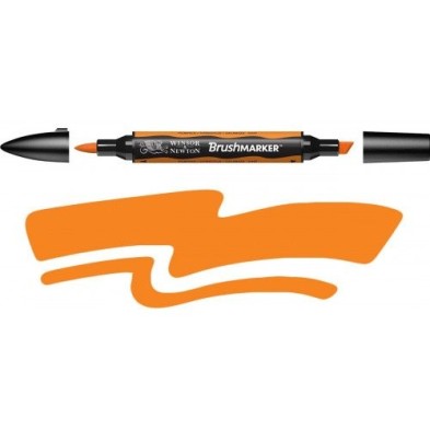 Materiais Belas Artes - Marcador Brushmarker Pumpkin (O467) Winsor & Newton | totenart.com