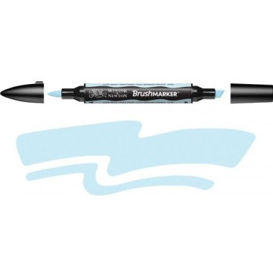 Materiais Belas Artes - Marcador Brushmarker Cool Aqua (C429) Winsor & Newton | totenart.com