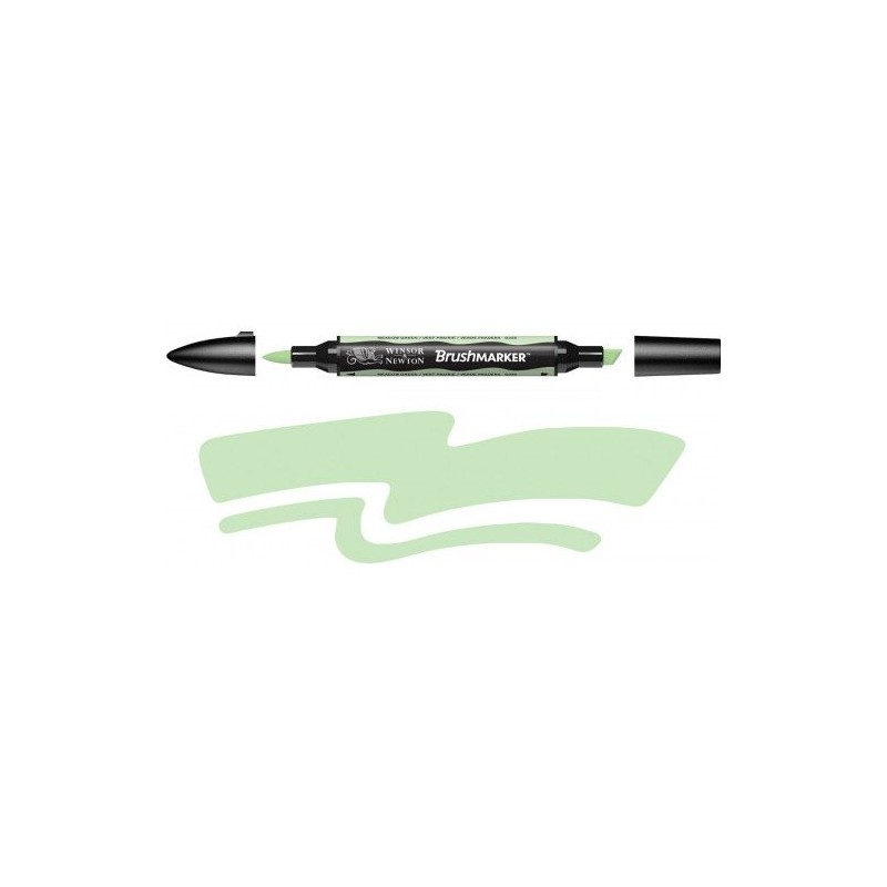 Materiais Belas Artes - Marcador Brushmarker Meadow Green (G339)  Winsor & Newton | totenart.com