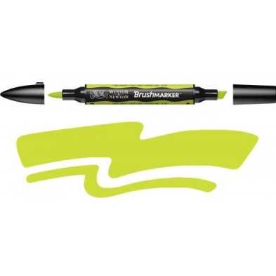 Materiais Belas Artes - Marcador Brushmarker Lime Green (G178)  Winsor & Newton | totenart.com