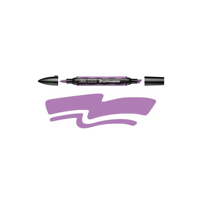 Materiais Belas Artes - Marcador Brushmarker Amethyst (V626) Winsor & Newton | totenart.com