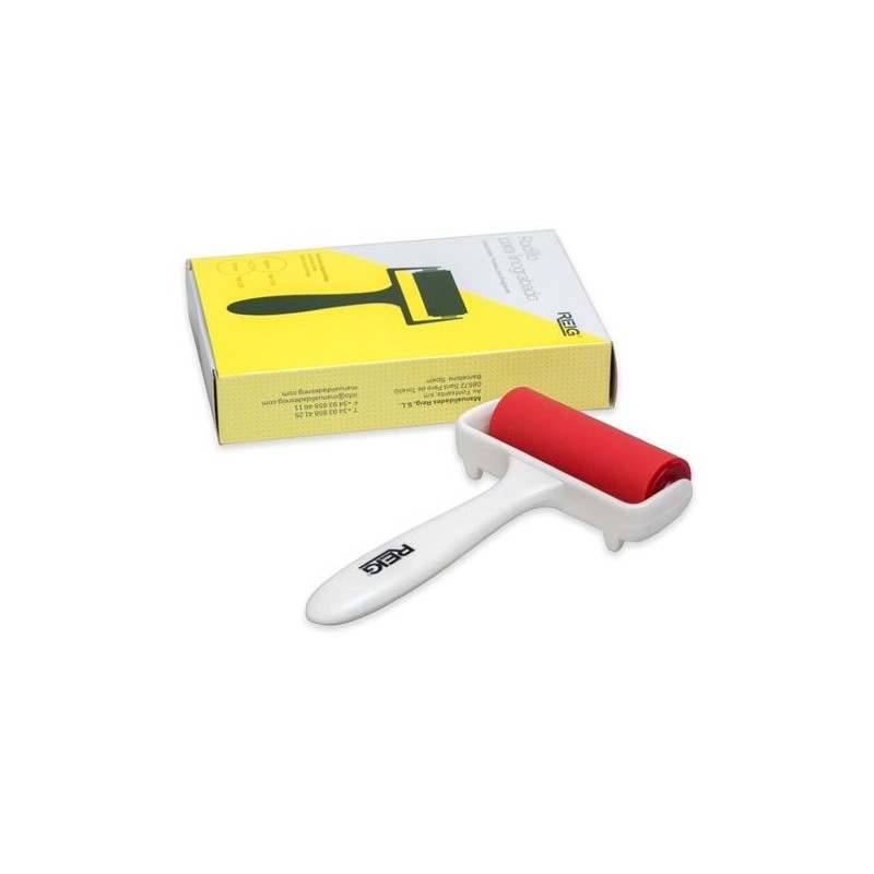 Rolo Linografia, borracha 60 mm.