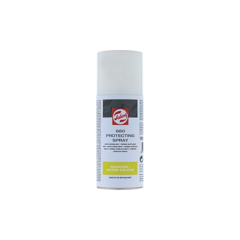 Materiais Belas Artes - Verniz de protecção em aquarela e guache Talens, spray 400 ml | totenart.com