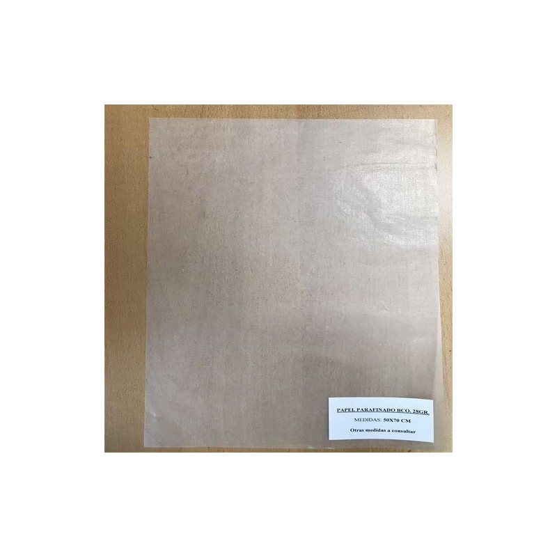 Parafinado Branco, 60x80 cm.