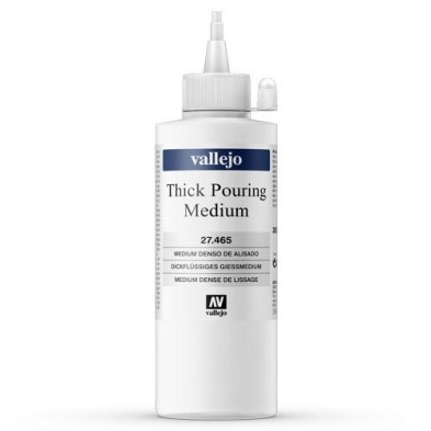 Materiais Belas Artes - Medium dense de alisamento Vallejo, 200 ml. -POURING MEDIUM- | totenart.com
