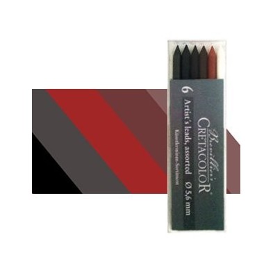 Caso 6 Minas sortidas Cretacolor 5.6 mm.