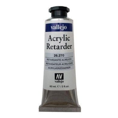 Medium acrilico Vallejo Retardante, 58 ml.