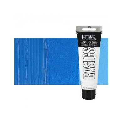 Materiais Belas Artes - Acrilico Liquitex Basics n.470 Tono Azul Ceruleo, 118 ml. | totenart.com