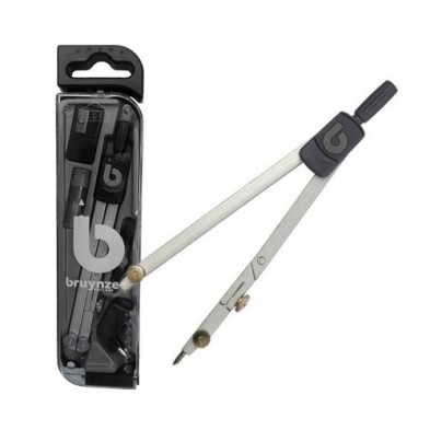 Materiais Belas Artes - Compas 5 peças Bruynzeel | totenart.com