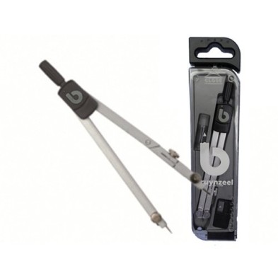 Materiais Belas Artes - Compas 3 peças Bruynzeel | totenart.com