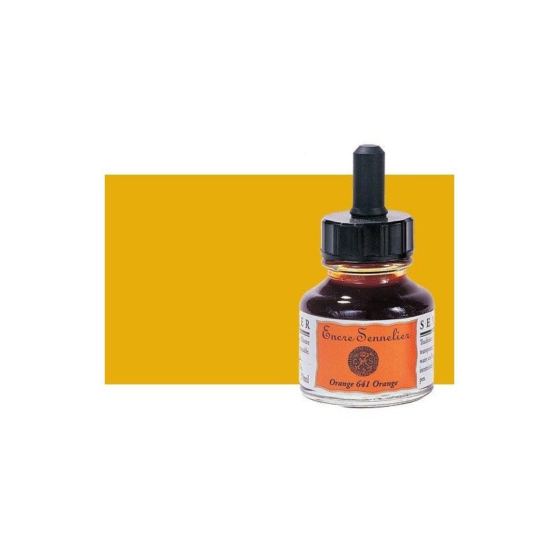 Materiais Belas Artes - Tinta Desenho Siena 223, 30 ml. com conta-gotas Sennelier | totenart.com