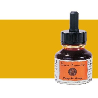 Materiais Belas Artes - Tinta Desenho Siena 223, 30 ml. com conta-gotas Sennelier | totenart.com