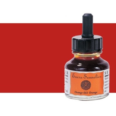 Materiais Belas Artes - Tinta Desenho Sanguina 270, 30 ml. com conta-gotas Sennelier | totenart.com