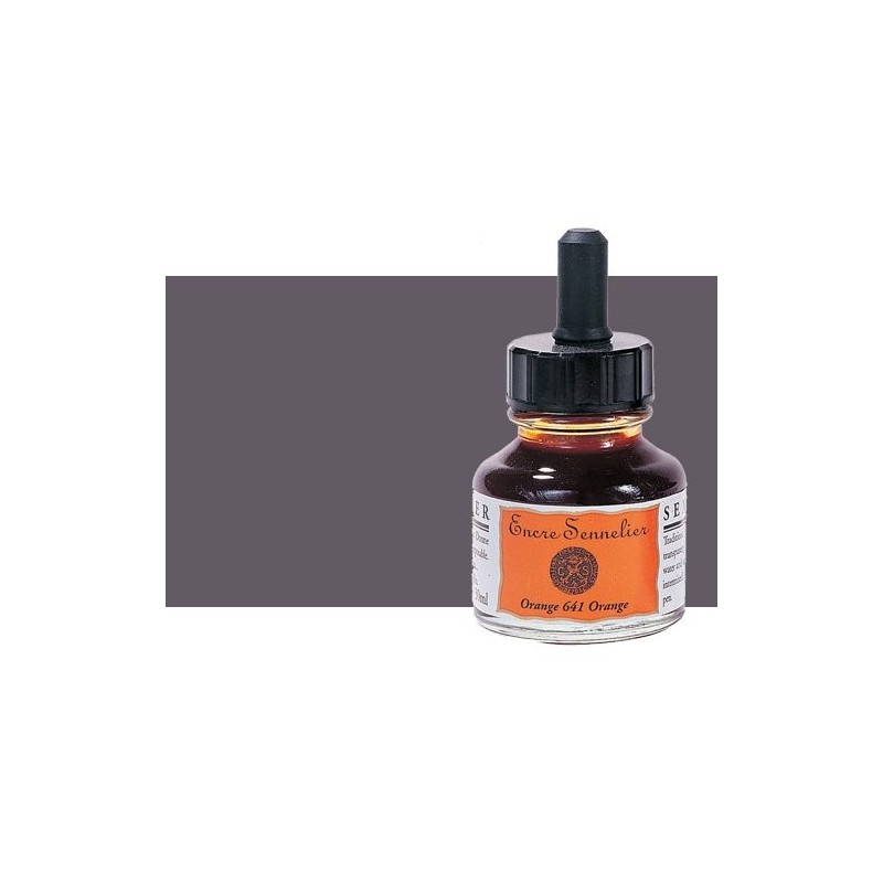 Materiais Belas Artes - Tinta Desenho Cinzeto 701, 30 ml. com conta-gotas Sennelier | totenart.com