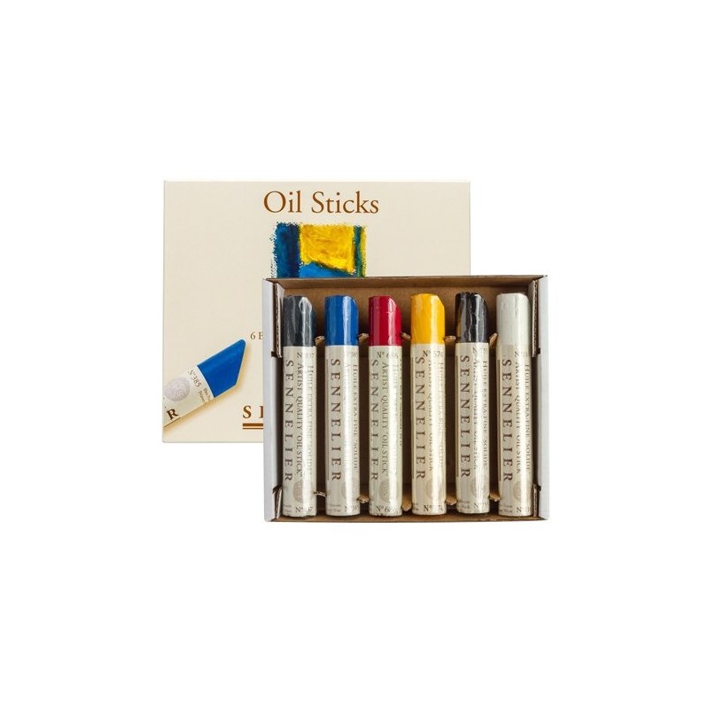 Material Bellas Artes - Pintura - Conjunto de 6 pinturas a óleo no bar Sennelier | totenart.com